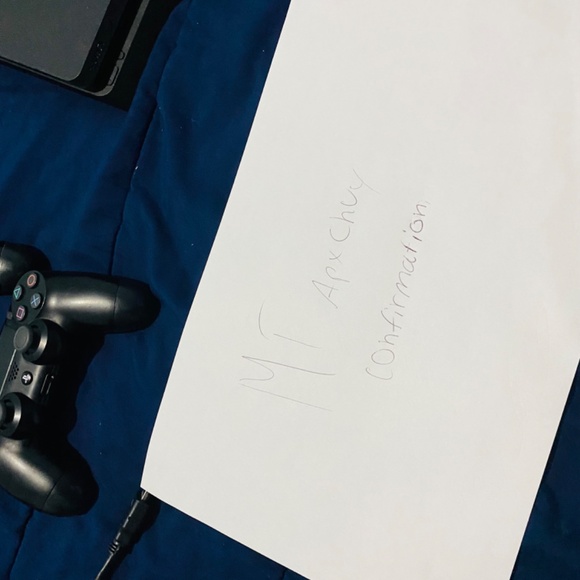 Ps4 Slim (Both Controllers, Power Cord, HDMI Cable, and Charger)